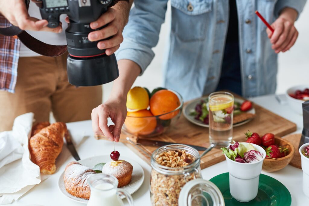 Food shooting